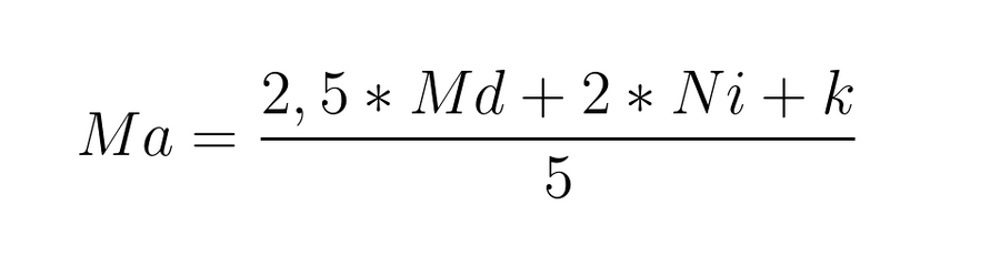 Formula de calcul pentru media de admitere la master